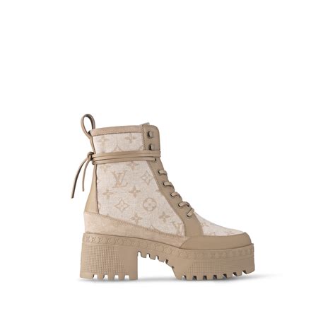 louis vuitton laureate platform desert boots|Louis Vuitton western boots.